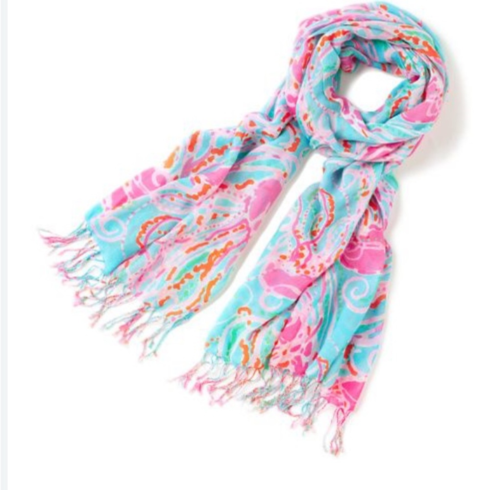 Lilly Pulitzer jellies be jamming scarf